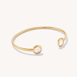 Kendra Scott Davis 18k Small Cuff Bracelet